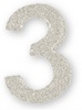 number-3-glitter-silver
