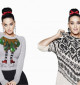 Katy Perry in foute kersttrui